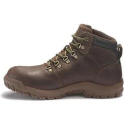 CAT Womens Mae Steel Toe Waterproof Work Shoe - Brown - P91011 -Rocky Store cat womens mae steel toe waterproof work shoe brown p91011 5