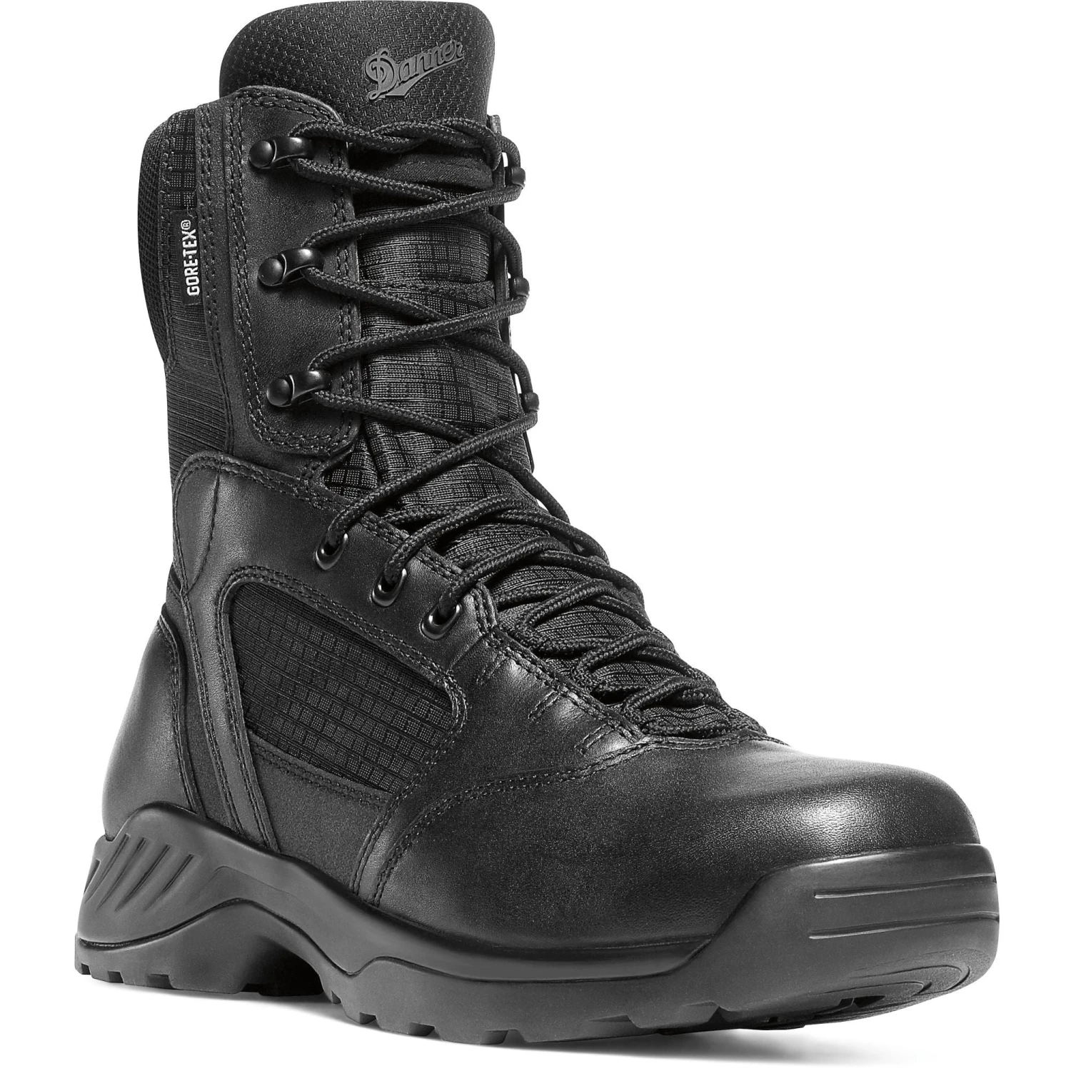 Danner Men's Kinetic 8" Side Zip Waterproof Duty Boot - Black - 28012 3 Danner Men's Kinetic 8" Side Zip Waterproof Duty Boot - Black - 28012