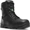 Danner Men's Lookout EMS 8" Side Zip Comp Toe WP Duty Boot Black 23826 -Rocky Store danner mens lookout ems 8 side zip comp toe wp duty boot black 23826