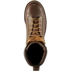 Danner Men's Quarry USA Made 8" Soft Toe Wedge WP Work Boot 17327 -Rocky Store danner mens quarry usa made 8 soft toe wedge wp work boot 17327 4