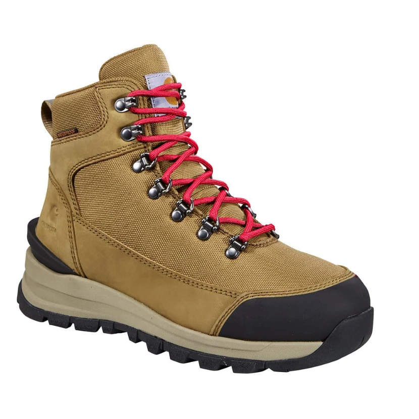 Carhartt Women's Gilmore 6" WP Safety Toe Work Hiker Boot -Yukon- FH6085-W 3 Carhartt Women's Gilmore 6" WP Safety Toe Work Hiker Boot -Yukon- FH6085-W