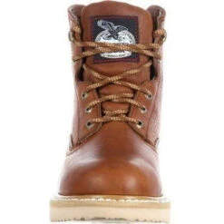 Georgia Men's 6" Wedge Steel Toe Work Boot - Brown - G6342 10 Georgia Men's 6" Wedge Steel Toe Work Boot - Brown - G6342 -Rocky Store georgia mens 6 wedge steel toe work boot brown g6342 3