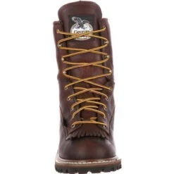 Georgia Men's 8" Waterproof Logger Work Boot - Brown - G7113 -Rocky Store georgia mens 8 waterproof logger work boot brown g7113 3