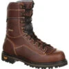 Georgia Men's AMP LT 9" Logger Comp Toe WP Work Boot - Brown - GB00238 2 Georgia Men's AMP LT 9" Logger Comp Toe WP Work Boot - Brown - GB00238 -Rocky Store georgia mens amp lt 9 logger comp toe wp work boot brown gb00238