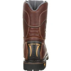 Georgia Men's AMP LT 9" Logger Low Heel WP Work Boot - Brown - GB00237 13 Georgia Men's AMP LT 9" Logger Low Heel WP Work Boot - Brown - GB00237 -Rocky Store georgia mens amp lt 9 logger low heel wp work boot brown gb00237 4