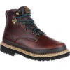Georgia Men's Giant 6" Steel Toe Work Boot - Brown - G6374 2 Georgia Men's Giant 6" Steel Toe Work Boot - Brown - G6374 -Rocky Store georgia mens giant 6 steel toe work boot brown g6374