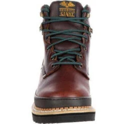 Georgia Men's Giant 6" Steel Toe Work Boot - Brown - G6374 -Rocky Store georgia mens giant 6 steel toe work boot brown g6374 3