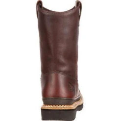 Georgia Men's Giant Steel Toe Pul-On Work Boots - Brown - G4374 13 Georgia Men's Giant Steel Toe Pul-On Work Boots - Brown - G4374 -Rocky Store georgia mens giant steel toe pul on work boots brown g4374 4