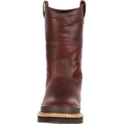 Georgia Men's Giant Steel Toe Pul-On Work Boots - Brown - G4374 14 Georgia Men's Giant Steel Toe Pul-On Work Boots - Brown - G4374 -Rocky Store georgia mens giant steel toe pul on work boots brown g4374 5