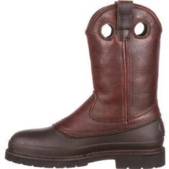 Georgia Men's Muddog Steel Toe Wellington WP Work Boot - Brown - G5655 10 Georgia Men's Muddog Steel Toe Wellington WP Work Boot - Brown - G5655 -Rocky Store georgia mens muddog steel toe wellington wp work boot brown g5655 2