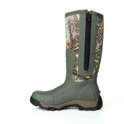 Rocky Men's Sport Pro Rubber 16" WP Side Zip Hunt Boot- Camo - RKS0383 -Rocky Store image