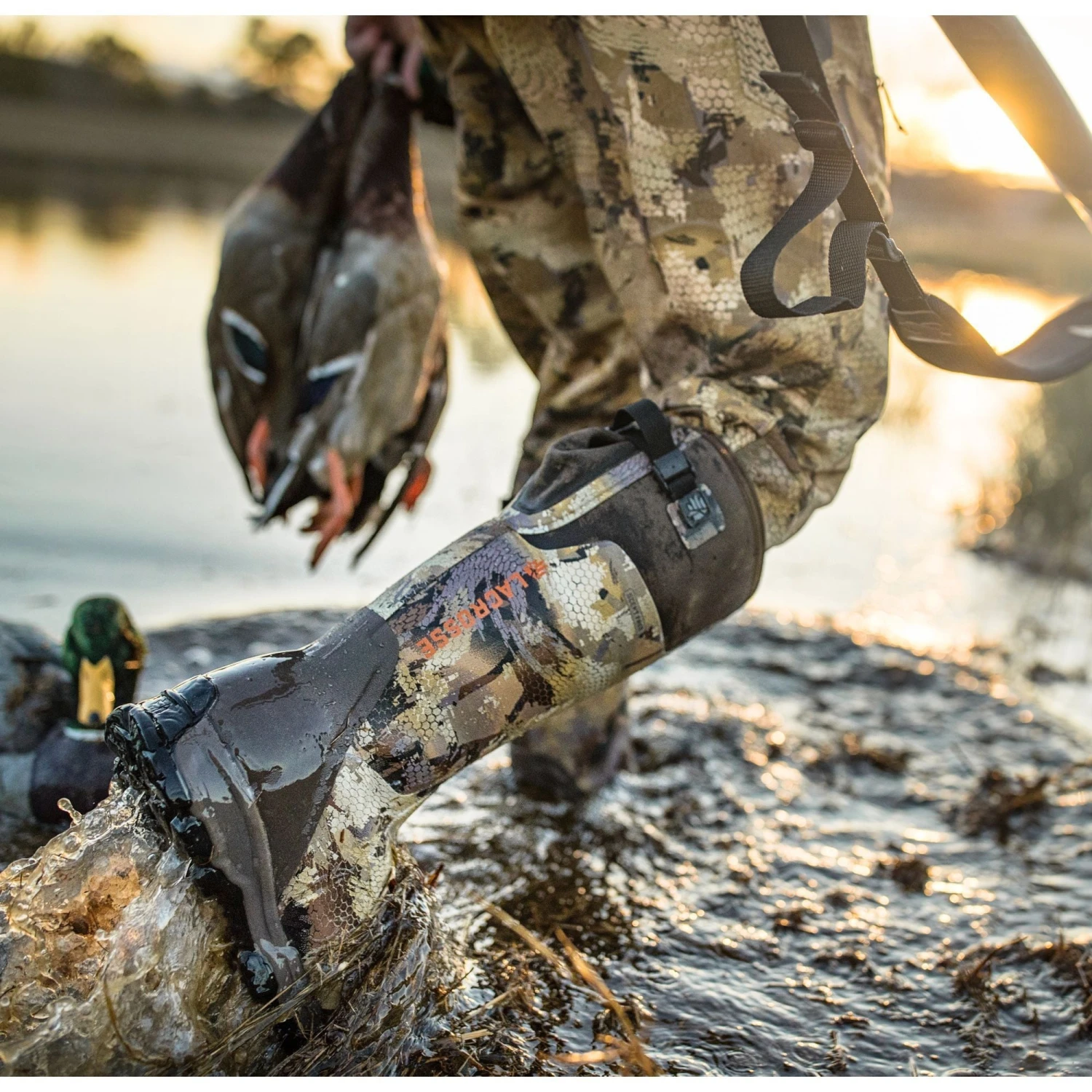 LaCrosse Men's Alphaburly Pro 18" Ins Rubber Hunt Boot - Camo - 376037 11 LaCrosse Men's Alphaburly Pro 18" Ins Rubber Hunt Boot - Camo - 376037 - Image 9