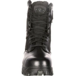 Rocky Men's Alphaforce 8" Zipper WP Duty Boot - Black - FQ0002173 -Rocky Store rocky mens alphaforce 8 zipper wp duty boot black fq0002173 5