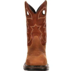 Rocky Men's Original Ride Steel Toe WP Western Boot- Brown- RKYW041 12 Rocky Men's Original Ride Steel Toe WP Western Boot- Brown- RKYW041 -Rocky Store rocky mens original ride steel toe wp western boot brown rkyw041 3
