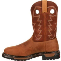 Rocky Men's Original Ride Steel Toe WP Western Boot- Brown- RKYW041 14 Rocky Men's Original Ride Steel Toe WP Western Boot- Brown- RKYW041 -Rocky Store rocky mens original ride steel toe wp western boot brown rkyw041 5