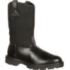 Rocky Men's Warden Pull-On Wellington Duty Boot - Black - FQ0006300 -Rocky Store rocky mens warden pull on wellington duty boot black fq0006300