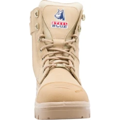 Steel Blue Men's Southern Cross 6" Side Zip WP Steel Toe Work Boot - Sand - 812961 -Rocky Store sz 2