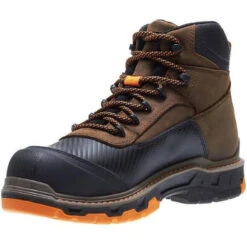 Wolverine Men's Overpass Safety Toe 6" WP Work Boot - Brown - W10717 -Rocky Store wolverine mens overpass safety toe 6 wp work boot brown w10717 4