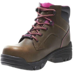 Wolverine Women's Merlin 6" Comp Toe WP EH Work Boot - Brown - W10383 -Rocky Store wolverine womens merlin 6 comp toe wp eh work boot brown w10383 4